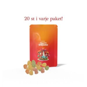 Fruity Shroomz - Muscimol - 20 stk. x 5 mg