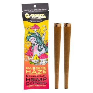 G-Rollz | 2x Passion Fruit Flavored Pre-Rolled Hemp