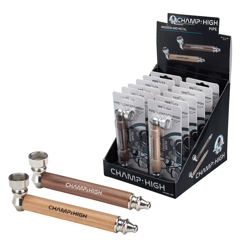 Pipa - Champ High Metal Pure med träskaft - Bild 9