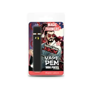 Vape magic sauce 1000 puffs samurai jack