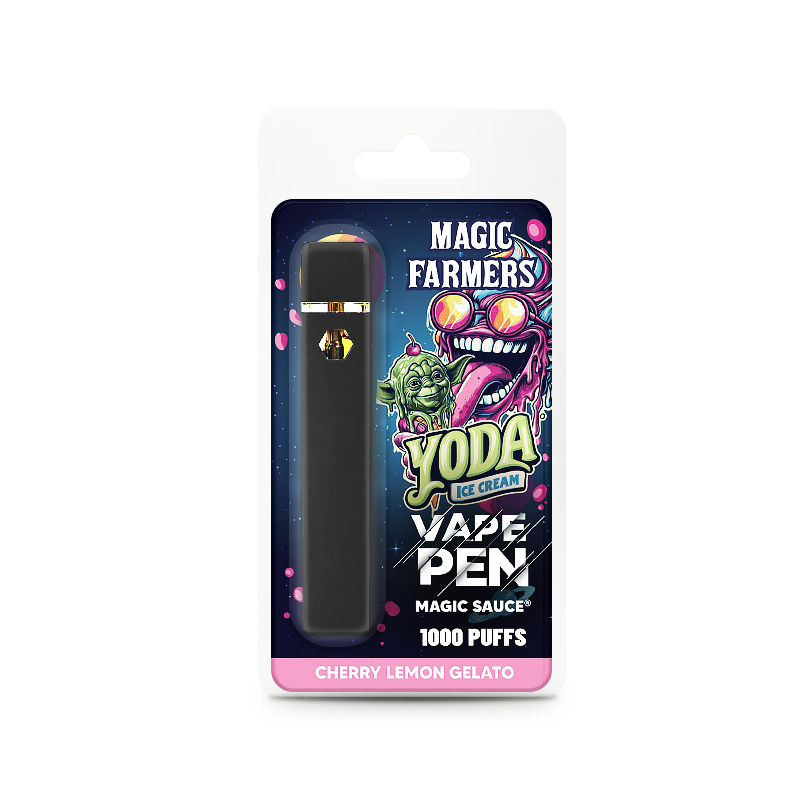 Vape Magic Sauce 1000 puffs - Yoda Ice Cream - Cherry Lemon Gelato
