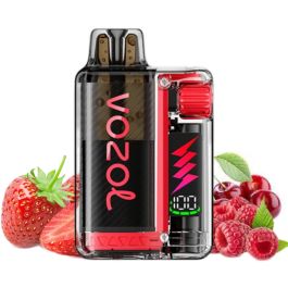 Vozol Puff 15k - kit - Strawberry, Raspberry, Cherry