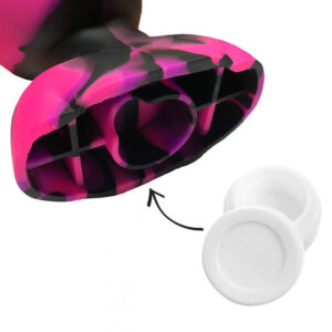 silicone alien bong pink