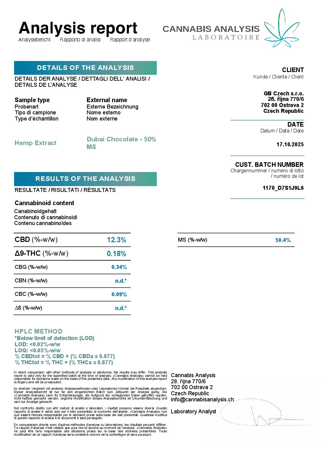 Magic Sauce Hash Dubai Chocolate 50% - Billede 2