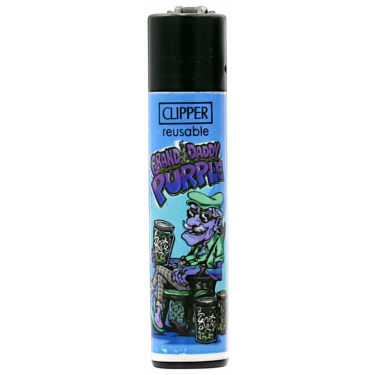 Clipper-Classic-Lighters-Best-Buds-Collection - Blue